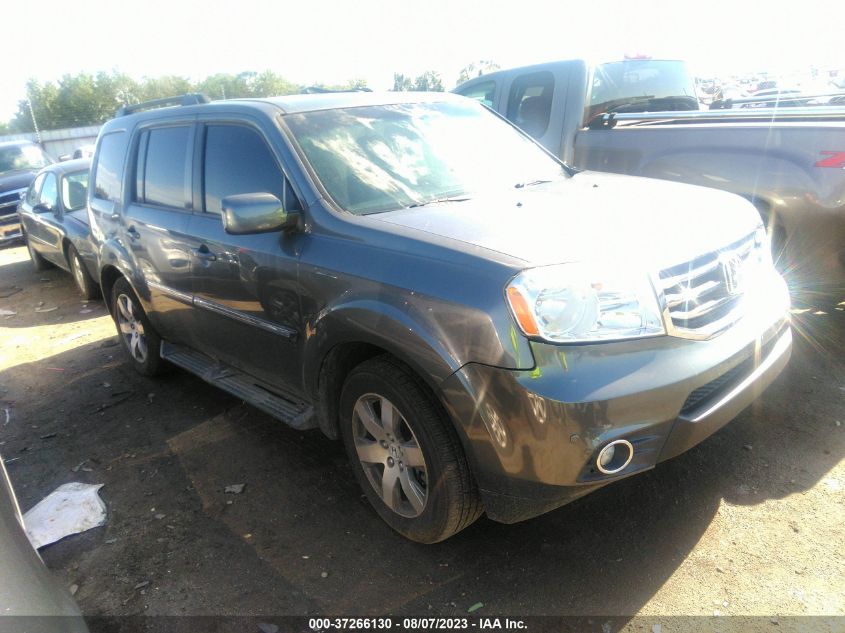 2013 HONDA PILOT TOURING - 5FNYF4H95DB060472