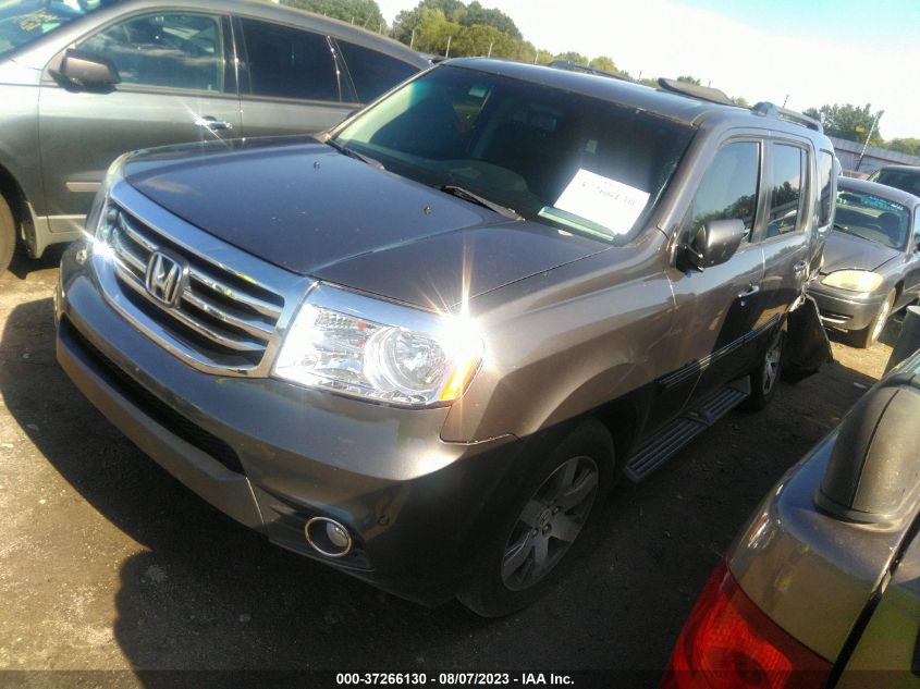 2013 HONDA PILOT TOURING - 5FNYF4H95DB060472