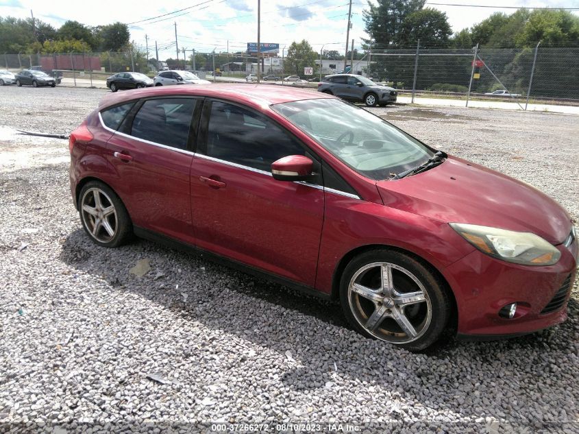 2013 FORD FOCUS TITANIUM - 1FADP3N21DL217060