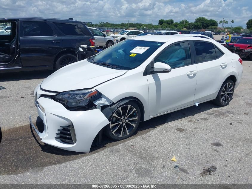 VIN 2T1BURHE1KC221908 2019 TOYOTA COROLLA SE