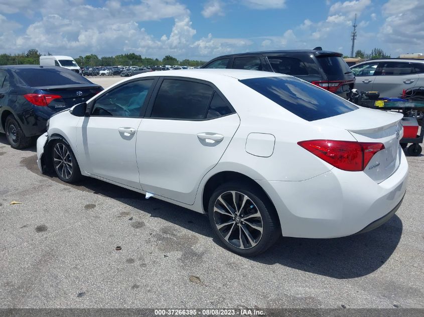 VIN 2T1BURHE1KC221908 2019 TOYOTA COROLLA SE