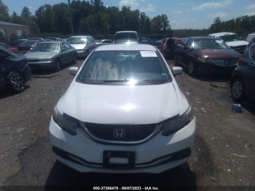 2014 HONDA CIVIC SEDAN LX - 2HGFB2F59EH505493