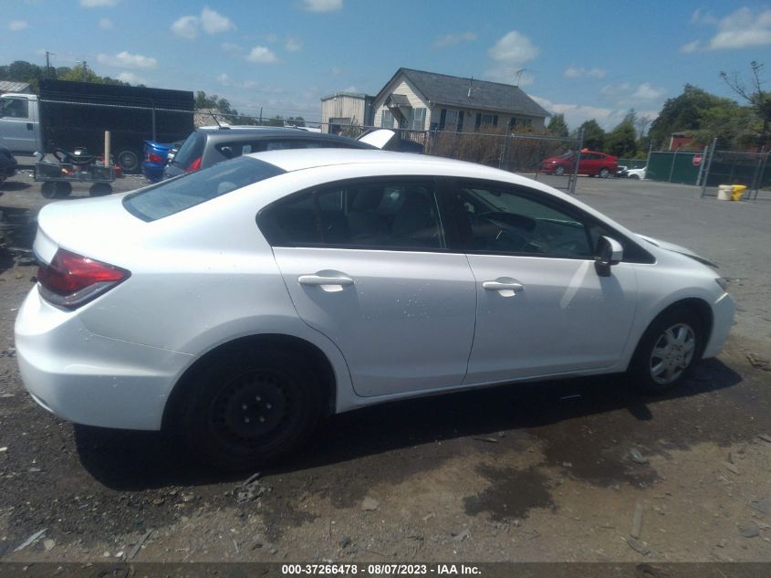 2014 HONDA CIVIC SEDAN LX - 2HGFB2F59EH505493