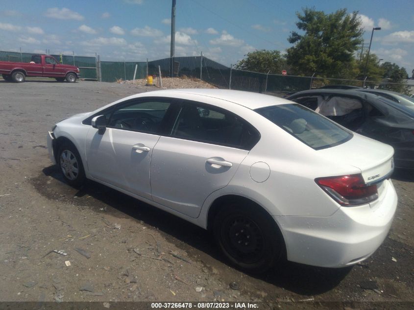 2014 HONDA CIVIC SEDAN LX - 2HGFB2F59EH505493