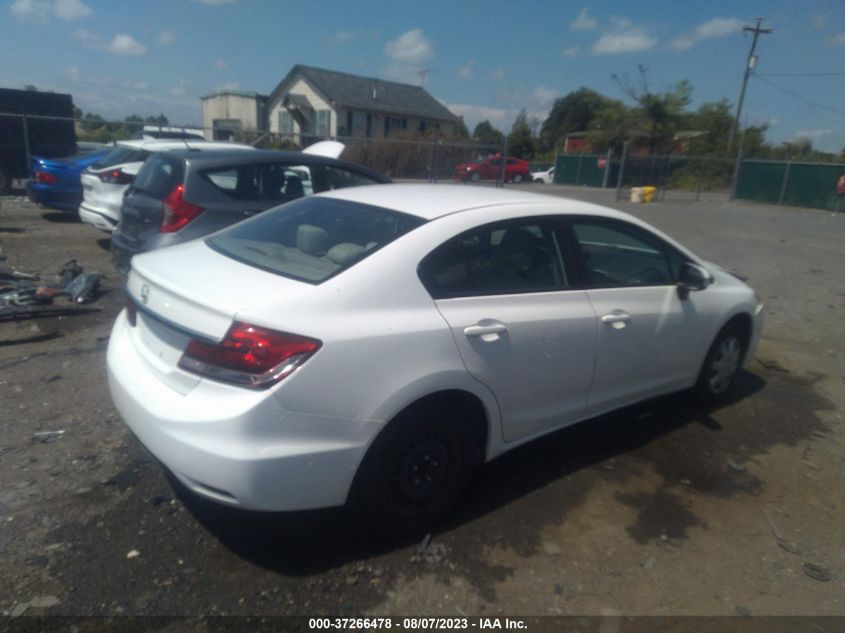 2014 HONDA CIVIC SEDAN LX - 2HGFB2F59EH505493