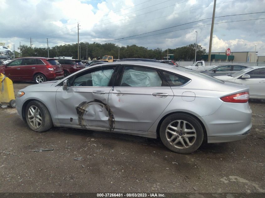 2016 FORD FUSION SE - 3FA6P0H75GR376796