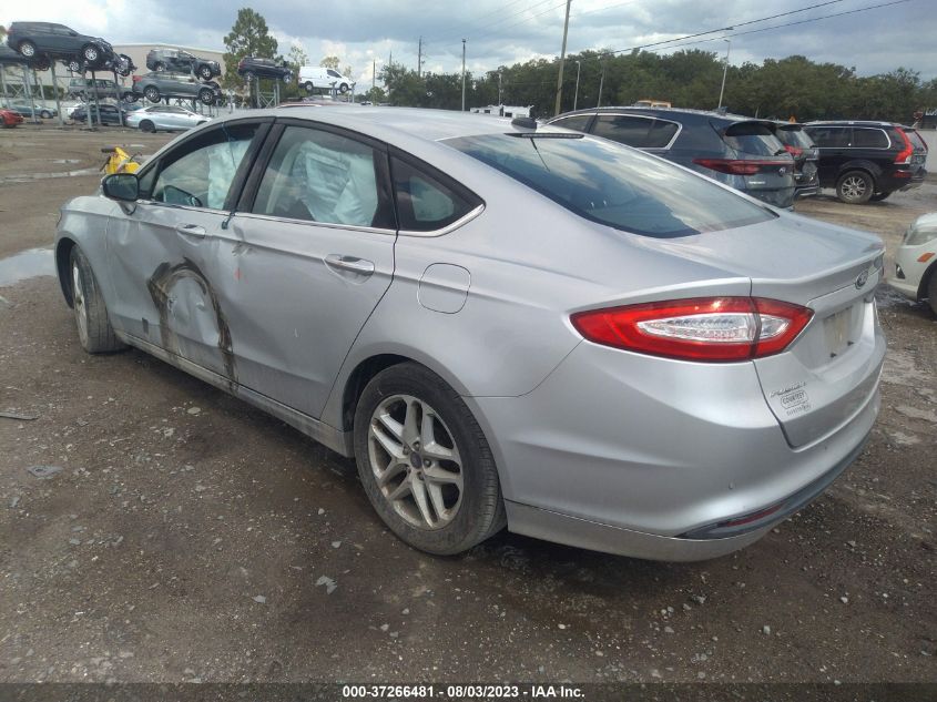 2016 FORD FUSION SE - 3FA6P0H75GR376796