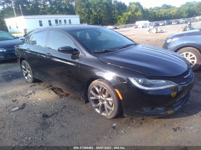 2016 CHRYSLER 200 S - 1C3CCCBG5GN146539