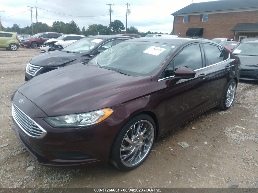 VIN 3FA6P0HD2HR261886 2017 FORD FUSION SE