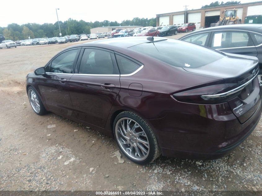 VIN 3FA6P0HD2HR261886 2017 FORD FUSION SE