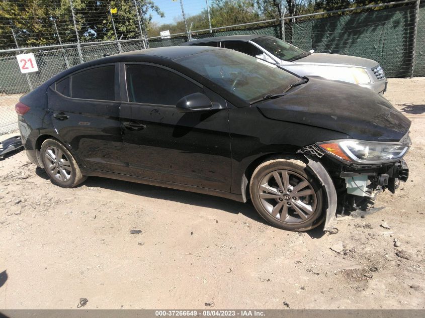 2018 HYUNDAI ELANTRA SEL - KMHD84LF5JU504261