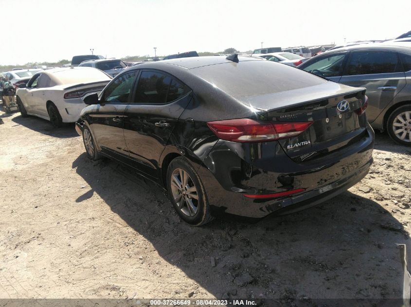 2018 HYUNDAI ELANTRA SEL - KMHD84LF5JU504261