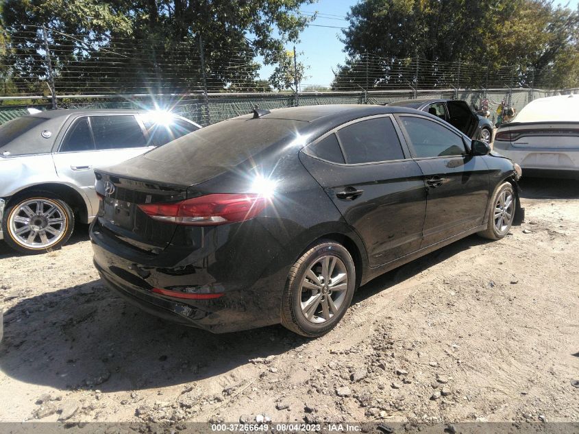 2018 HYUNDAI ELANTRA SEL - KMHD84LF5JU504261