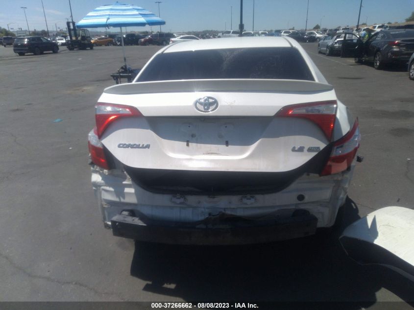 2015 TOYOTA COROLLA LE ECO - 5YFBPRHE7FP252366