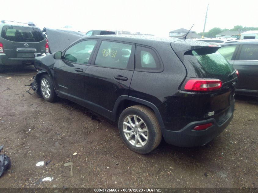 2015 JEEP CHEROKEE SPORT - 1C4PJLAB3FW539117