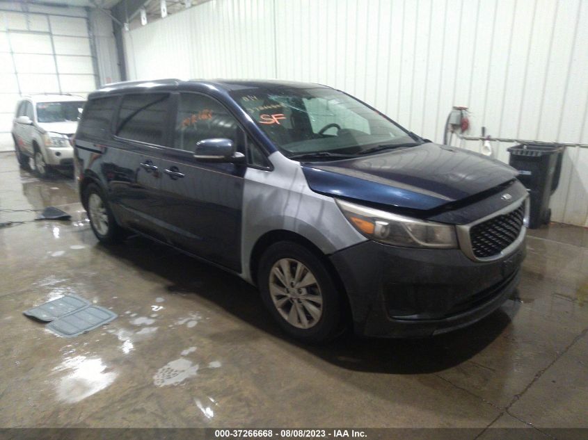 2016 KIA SEDONA LX - KNDMB5C15G6082392