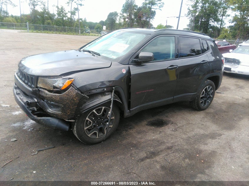 VIN 3C4NJDDB2MT591043 2021 JEEP COMPASS TRAILHAWK