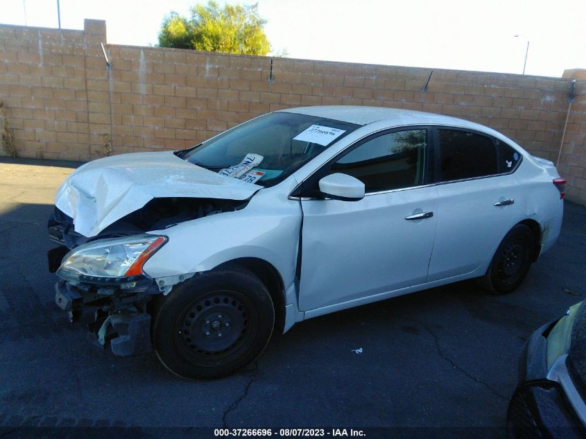 2015 NISSAN SENTRA SV - 3N1AB7AP1FL670433