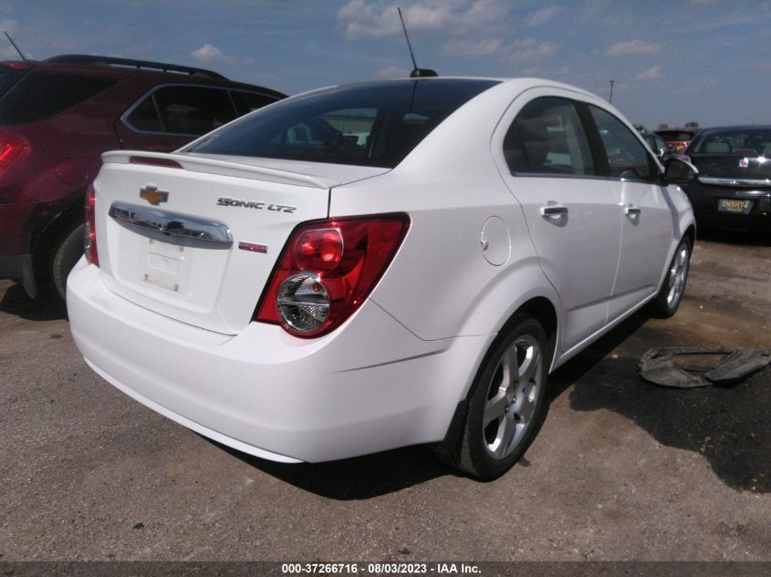 2016 CHEVROLET SONIC LTZ - 1G1JE5SB6G4130152