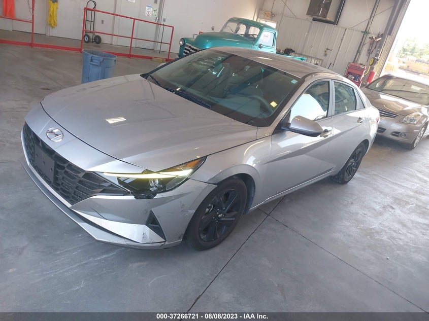 VIN 5NPLM4AG0MH013652 2021 HYUNDAI ELANTRA SEL