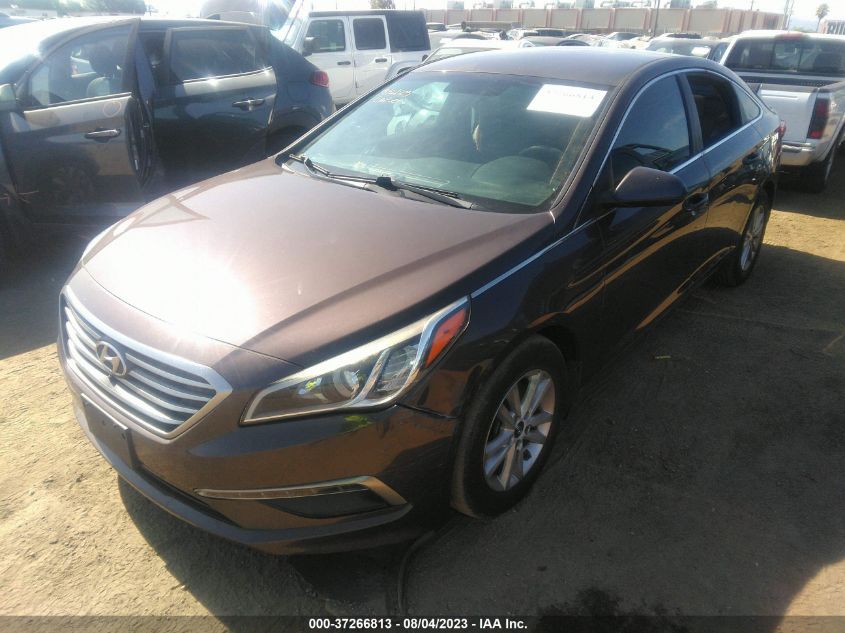 2015 HYUNDAI SONATA 2.4L SE - 5NPE24AF4FH175566