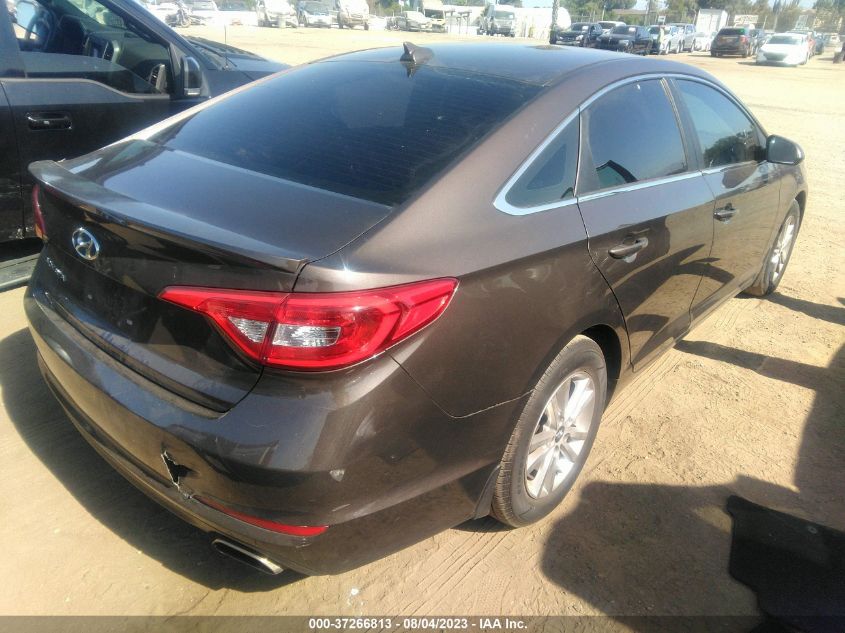 2015 HYUNDAI SONATA 2.4L SE - 5NPE24AF4FH175566