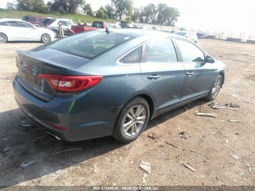 2016 HYUNDAI SONATA 2.4L SE - 5NPE24AF5GH265858