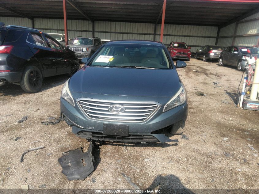 2016 HYUNDAI SONATA 2.4L SE - 5NPE24AF5GH265858