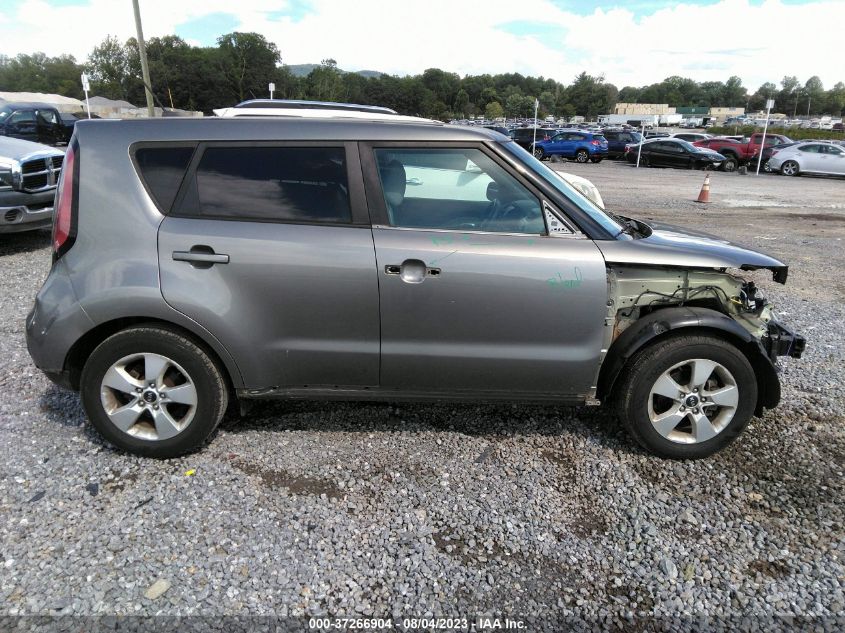 2018 KIA SOUL BASE - KNDJN2A23J7509896