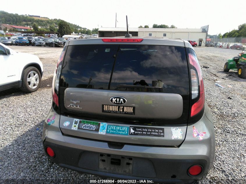 2018 KIA SOUL BASE - KNDJN2A23J7509896