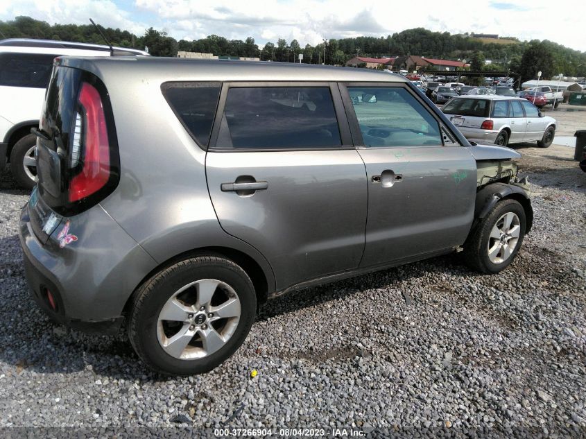 2018 KIA SOUL BASE - KNDJN2A23J7509896