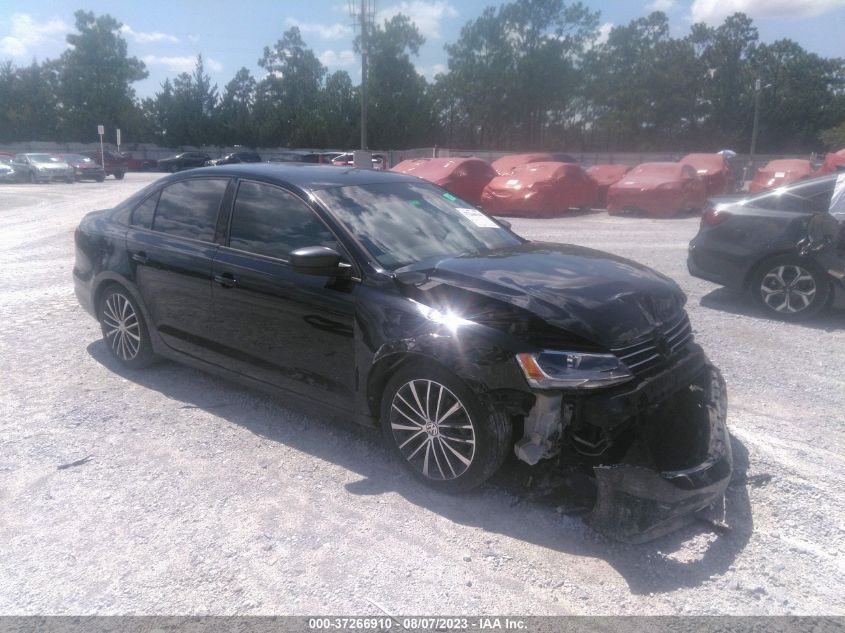 2016 VOLKSWAGEN JETTA SEDAN 1.8T SPORT - 3VWD17AJ1GM278277