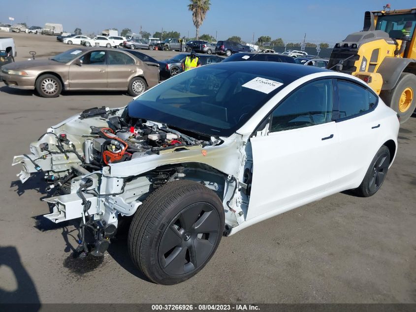 2022 TESLA MODEL 3 LONG RANGE - 5YJ3E1EB5NF361778