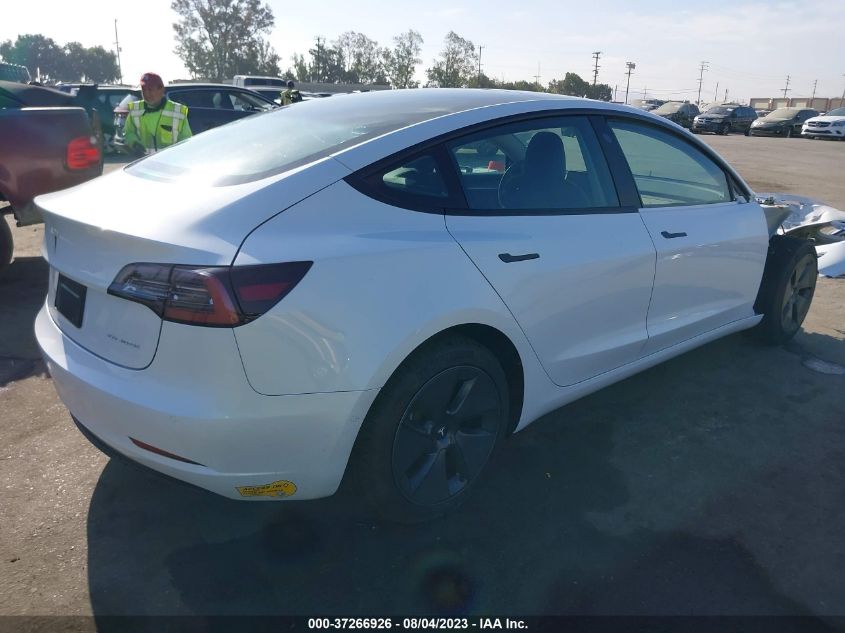 2022 TESLA MODEL 3 LONG RANGE - 5YJ3E1EB5NF361778