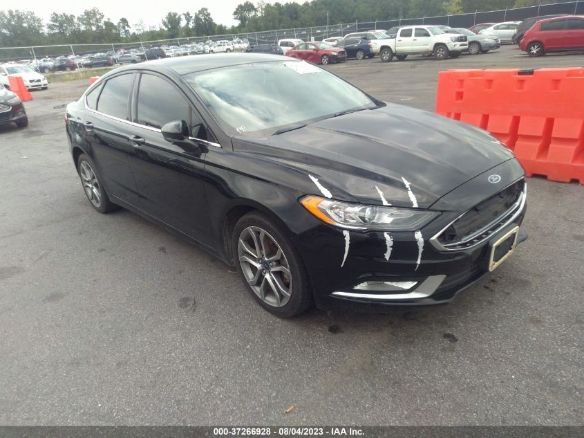 2017 FORD FUSION SE - 3FA6P0HD8HR214491