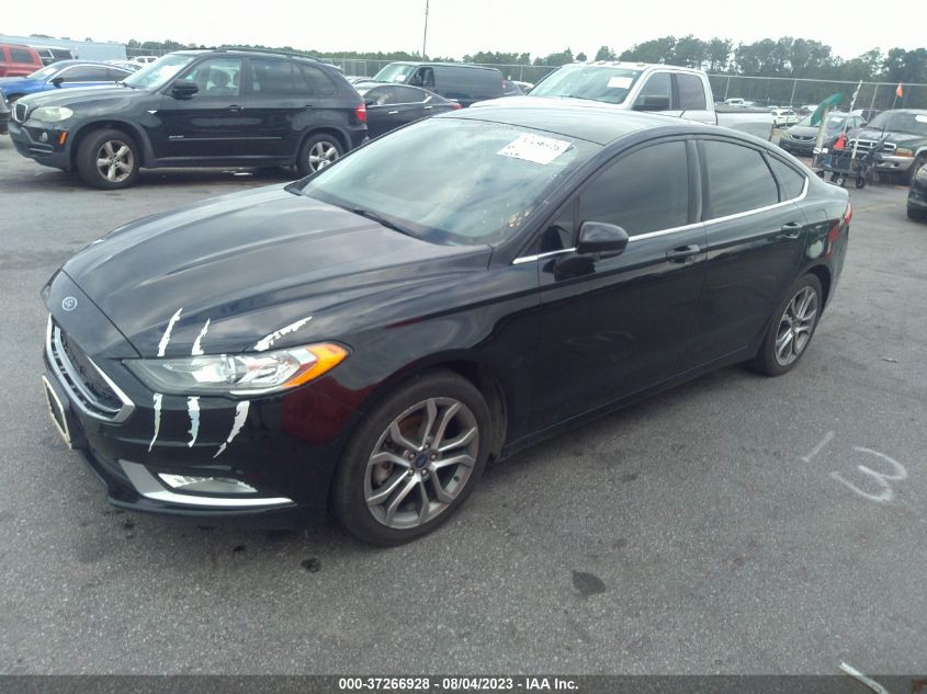 2017 FORD FUSION SE - 3FA6P0HD8HR214491