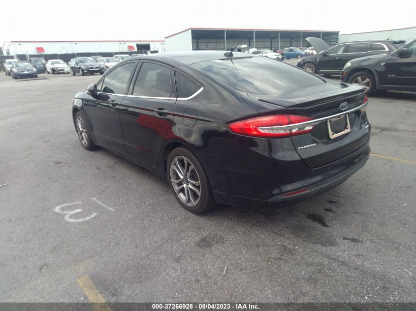 2017 FORD FUSION SE - 3FA6P0HD8HR214491