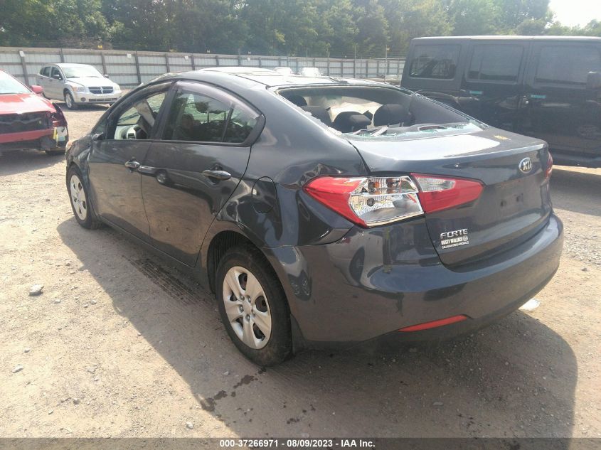 2016 KIA FORTE LX - KNAFK4A67G5487531
