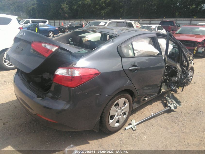 2016 KIA FORTE LX - KNAFK4A67G5487531