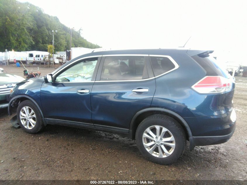 2016 NISSAN ROGUE SV - KNMAT2MV6GP599176