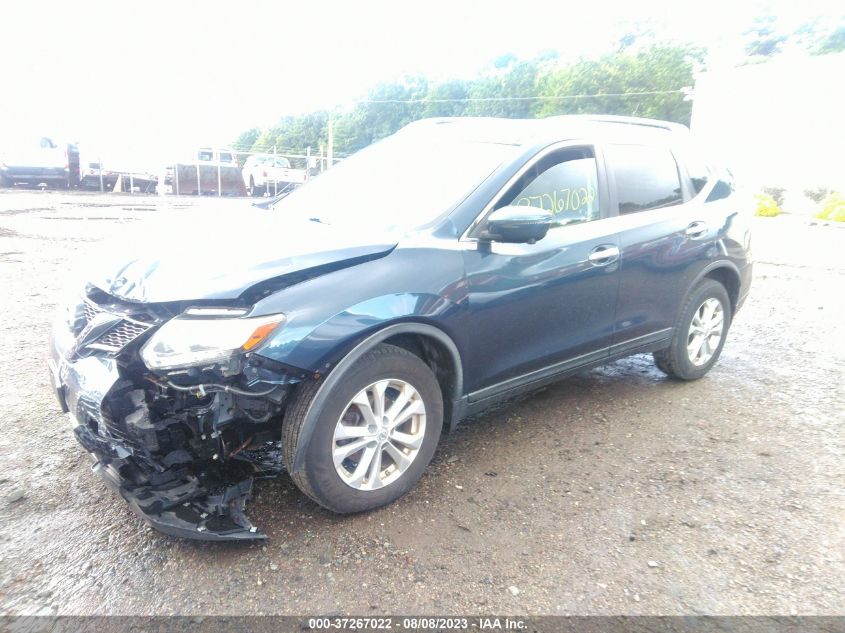 2016 NISSAN ROGUE SV - KNMAT2MV6GP599176