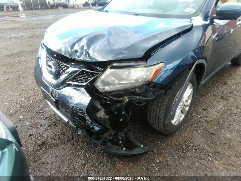 2016 NISSAN ROGUE SV - KNMAT2MV6GP599176