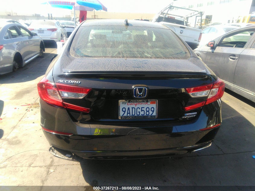 VIN 1HGCV3F29NA011915 2022 HONDA ACCORD HYBRID SPORT