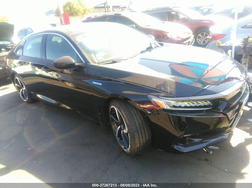 VIN 1HGCV3F29NA011915 2022 HONDA ACCORD HYBRID SPORT