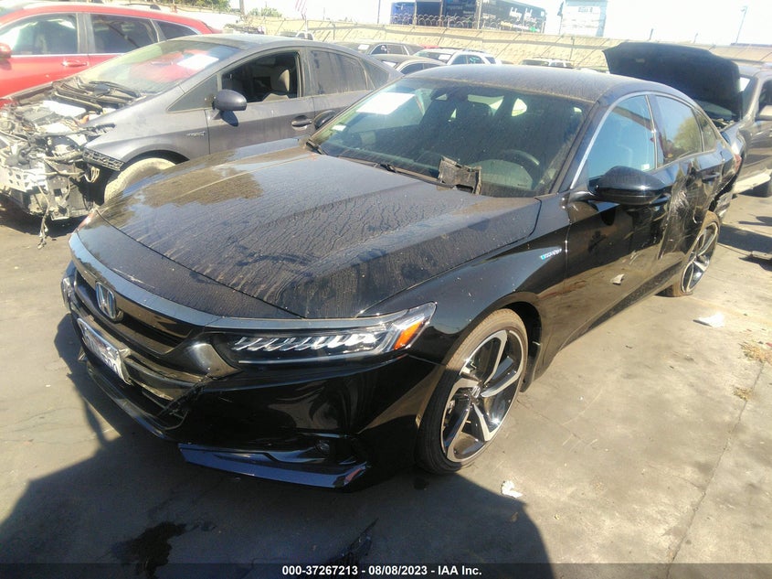 VIN 1HGCV3F29NA011915 2022 HONDA ACCORD HYBRID SPORT