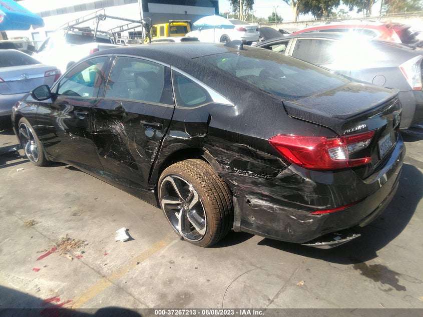 VIN 1HGCV3F29NA011915 2022 HONDA ACCORD HYBRID SPORT