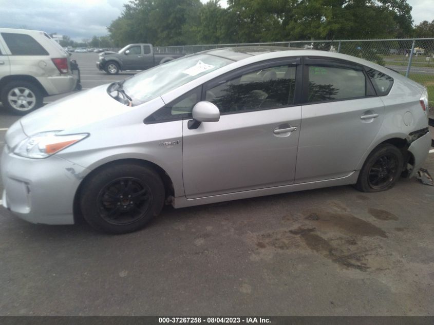 2013 TOYOTA PRIUS ONE/TWO/THREE/FOUR/FIVE - JTDKN3DU7D5696048