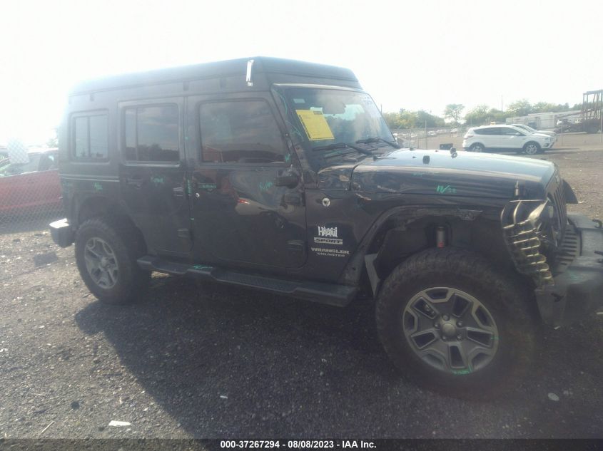 2017 JEEP WRANGLER UNLIMITED SPORT - 1C4BJWDG6HL516955