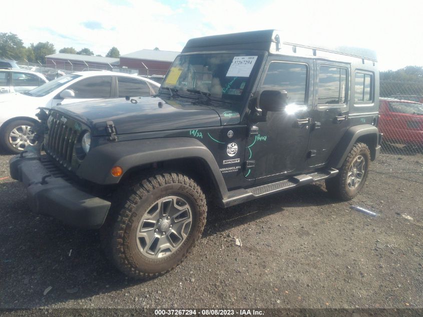 2017 JEEP WRANGLER UNLIMITED SPORT - 1C4BJWDG6HL516955