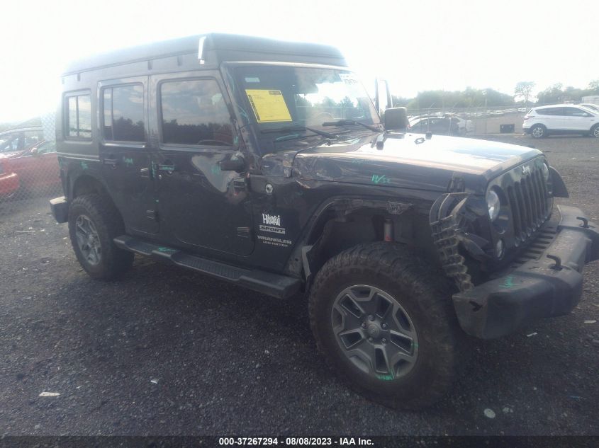 2017 JEEP WRANGLER UNLIMITED SPORT - 1C4BJWDG6HL516955